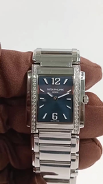 Patek Philippe Twenty-4 stock 31123 — Front from vendor video