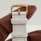 Patek Philippe Gondolo stock 31627 — Buckle and strap from vendor video