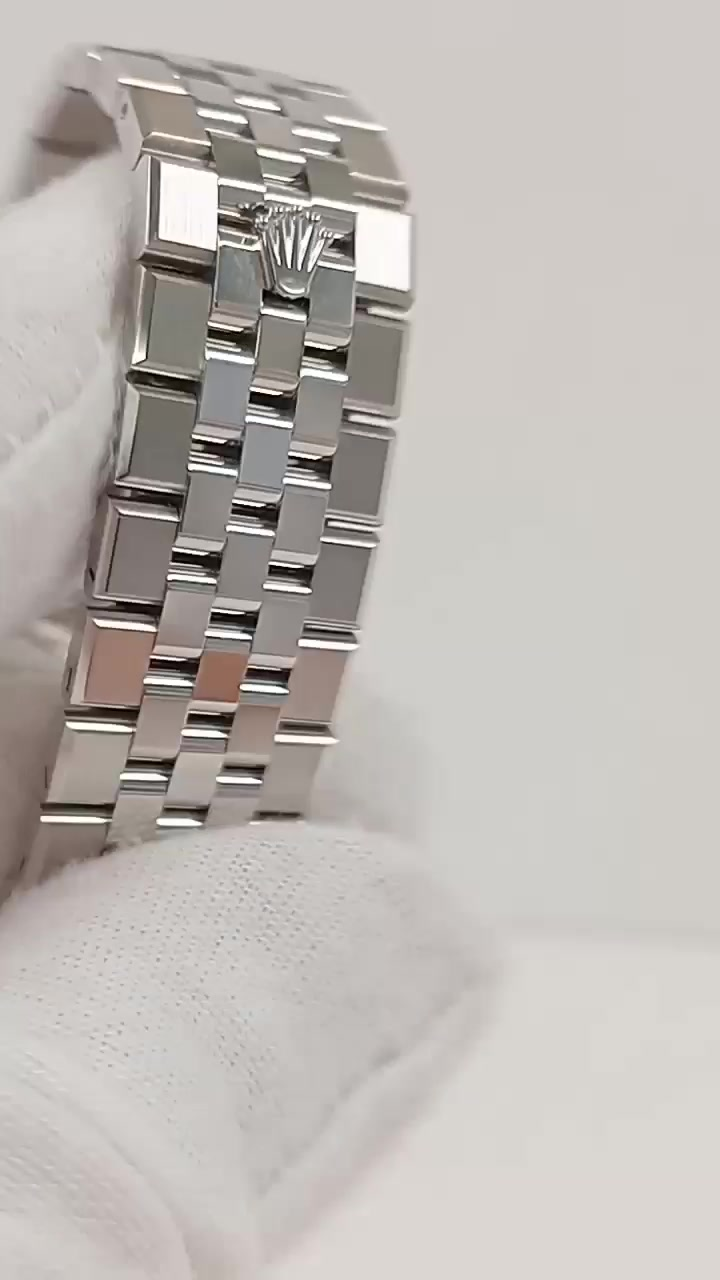 Rolex Land-Dweller Ref 127234 stock 32105 Clasp and bracelet from vendor video