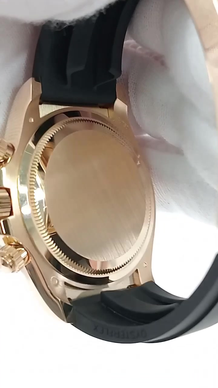 Rolex Daytona stock 32708 Caseback from vendor video