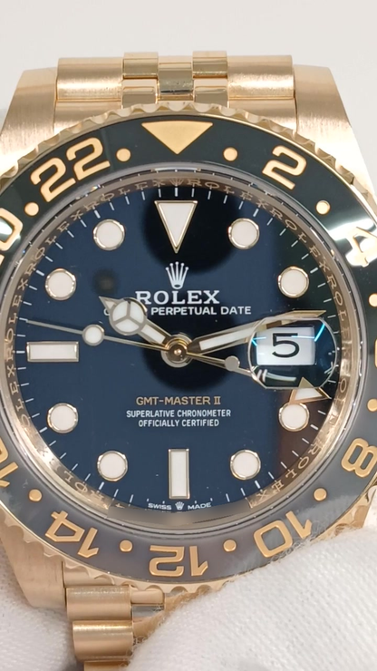 Rolex 126718GRNR stock 32803 Front from vendor video