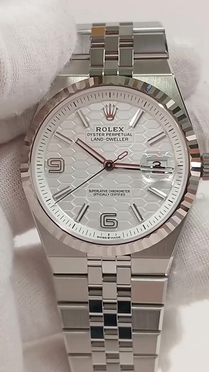 Rolex Land-Dweller Ref 127334 stock 33976 Front from vendor video