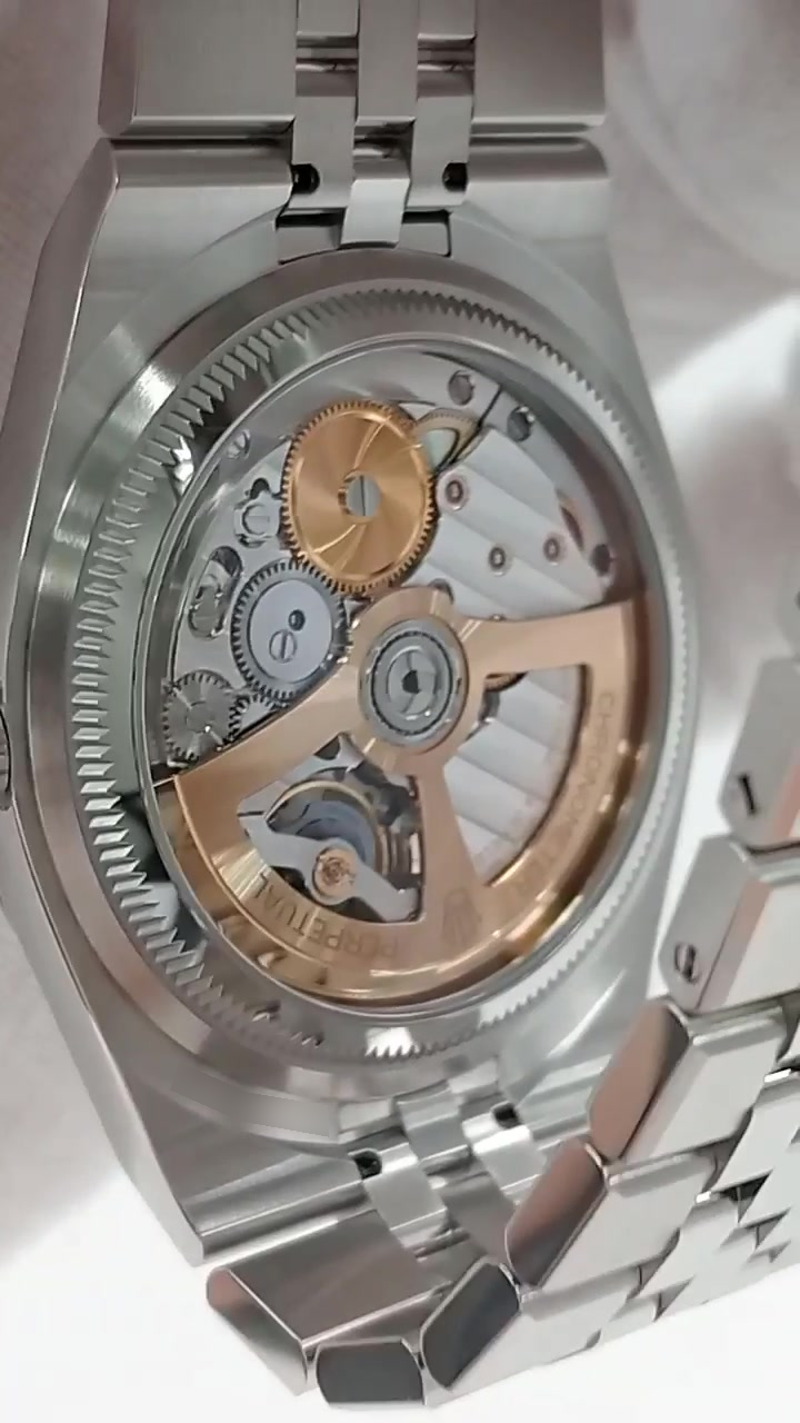 Rolex Land-Dweller Ref 127334 stock 33976 Caseback from vendor video