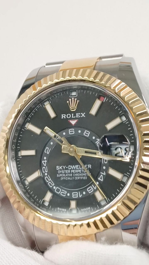Rolex 326933 stock 34118 Front from vendor video