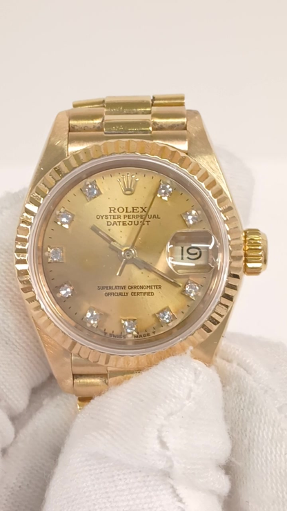 Rolex stock 34213 Front from vendor video