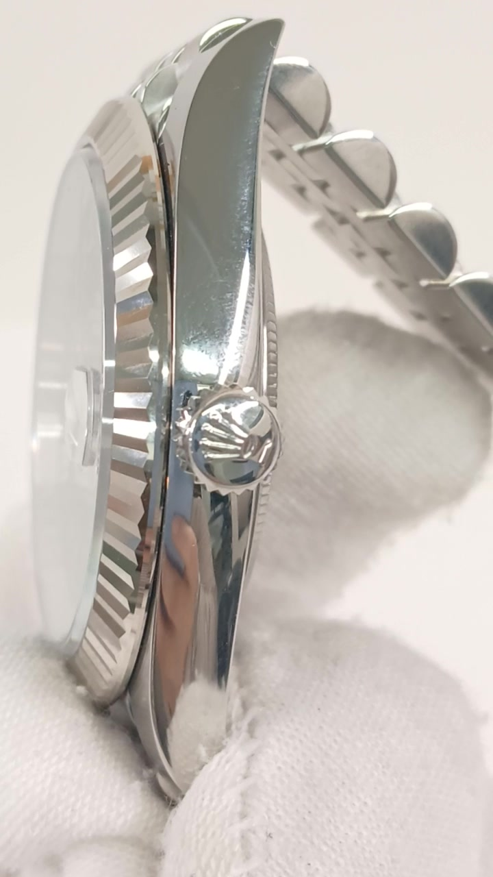 Rolex 126334 stock 34635 Crown side from vendor video