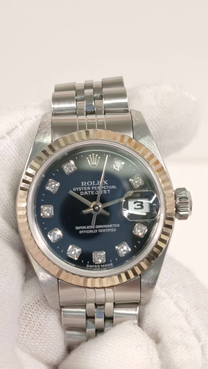 Rolex stock 34713 Front from vendor video
