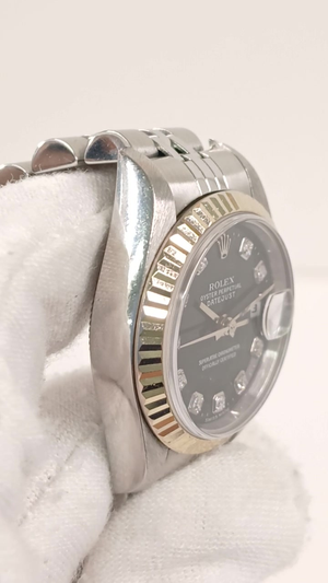 Rolex stock 34713 Case side from vendor video