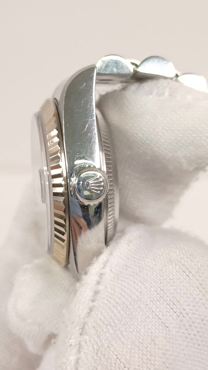 Rolex stock 34713 Crown and case from vendor video