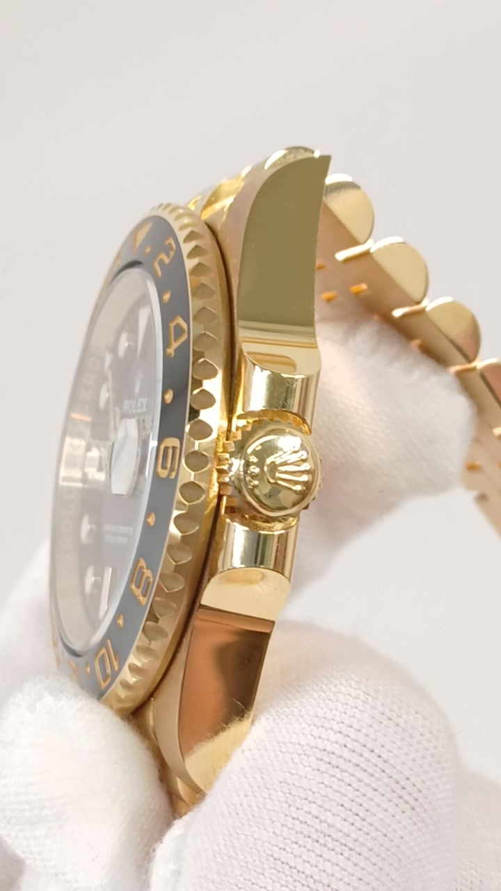 Rolex 126718GRNR stock 36248 Crown side from vendor video