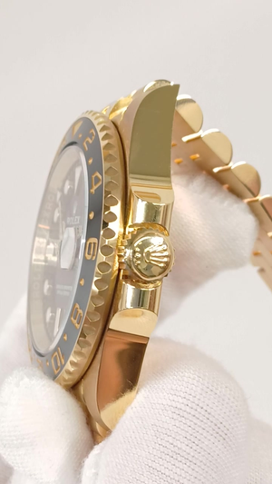 Rolex 126718GRNR stock 36248 Crown side from vendor video