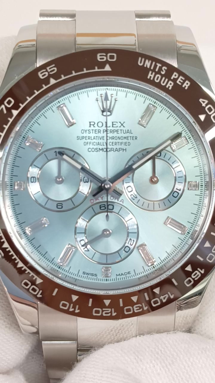 Rolex 116506 stock 36254 Front from vendor video