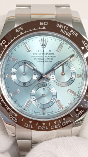 Rolex 116506 stock 36254 Front from vendor video