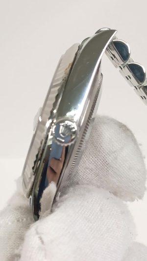 Rolex 126334NG stock 37347 Crown side from vendor video