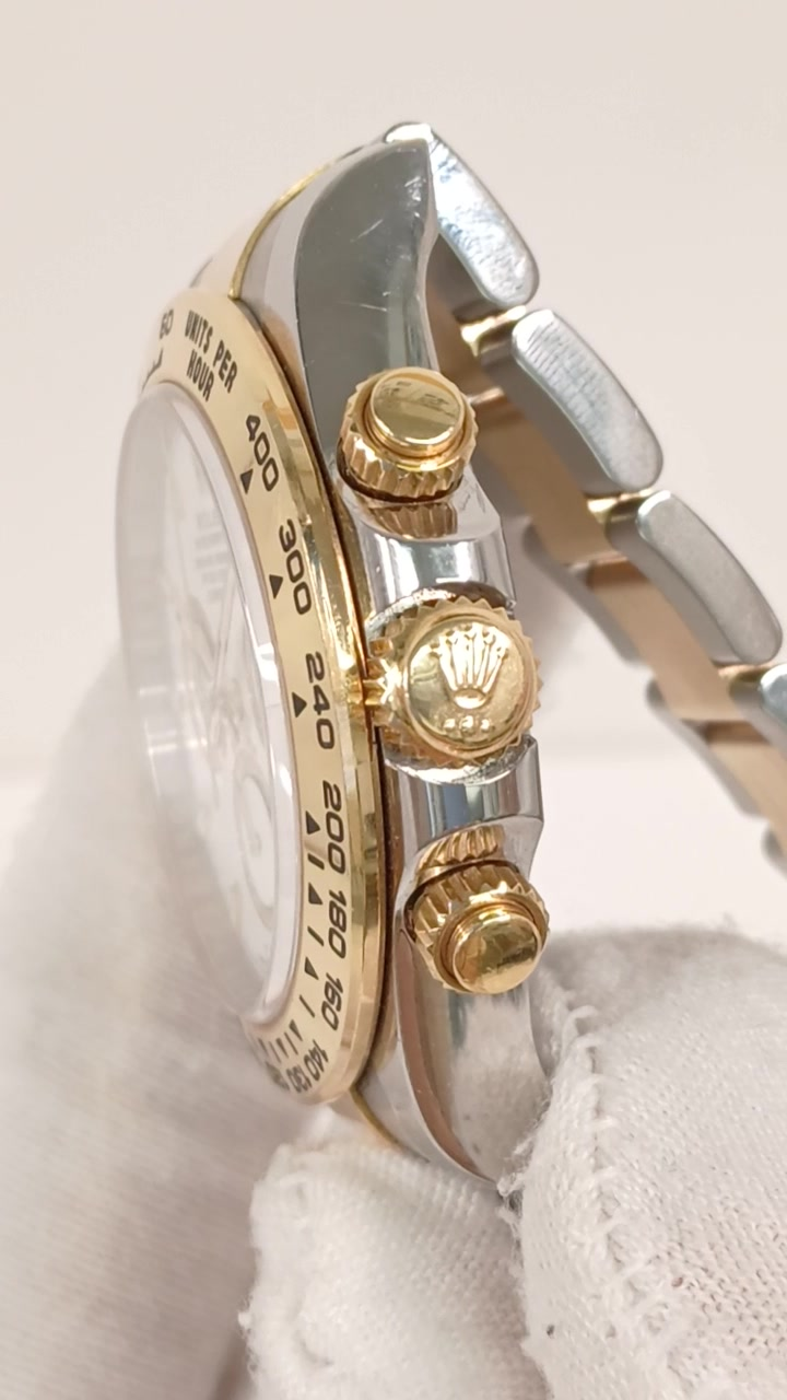 Rolex 126503 stock 37432 Crown side from vendor video