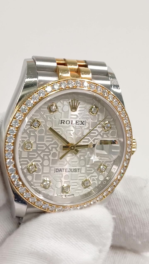 Rolex Datejust stock 37819 Front from vendor video