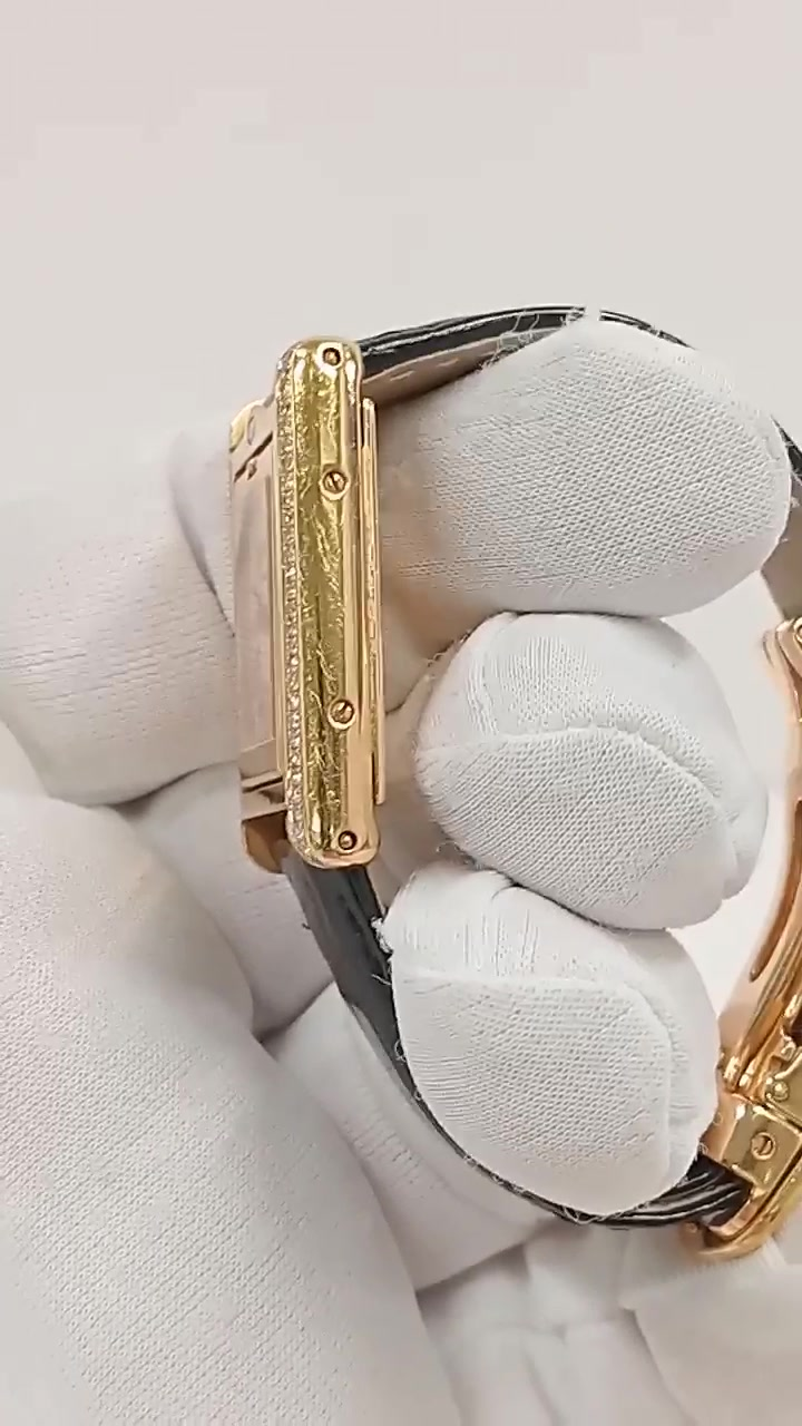Cartier Basculante stock 38896 — Opposite side from vendor video