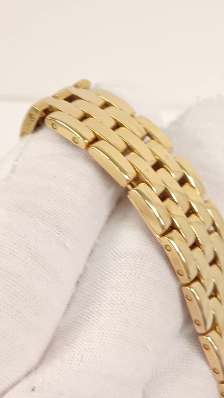 Cartier Panthere stock 39103 Bracelet from vendor video