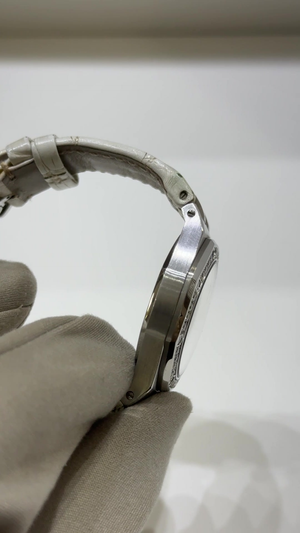 Audemars Piguet Royal Oak Alinghi stock 39325 Case side from vendor video