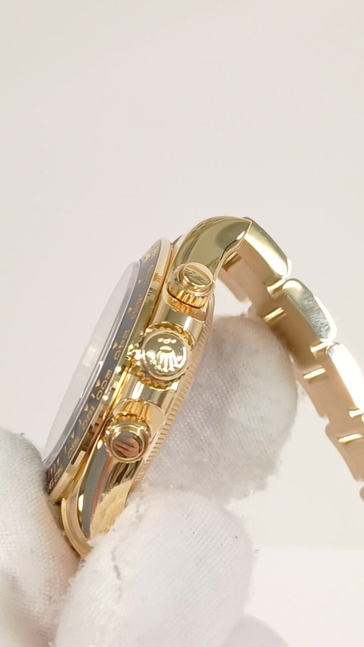 Rolex Daytona stock 39375 Crown and pushers from vendor video