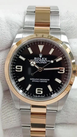 Rolex Explorer stock 39847 — Front from vendor video