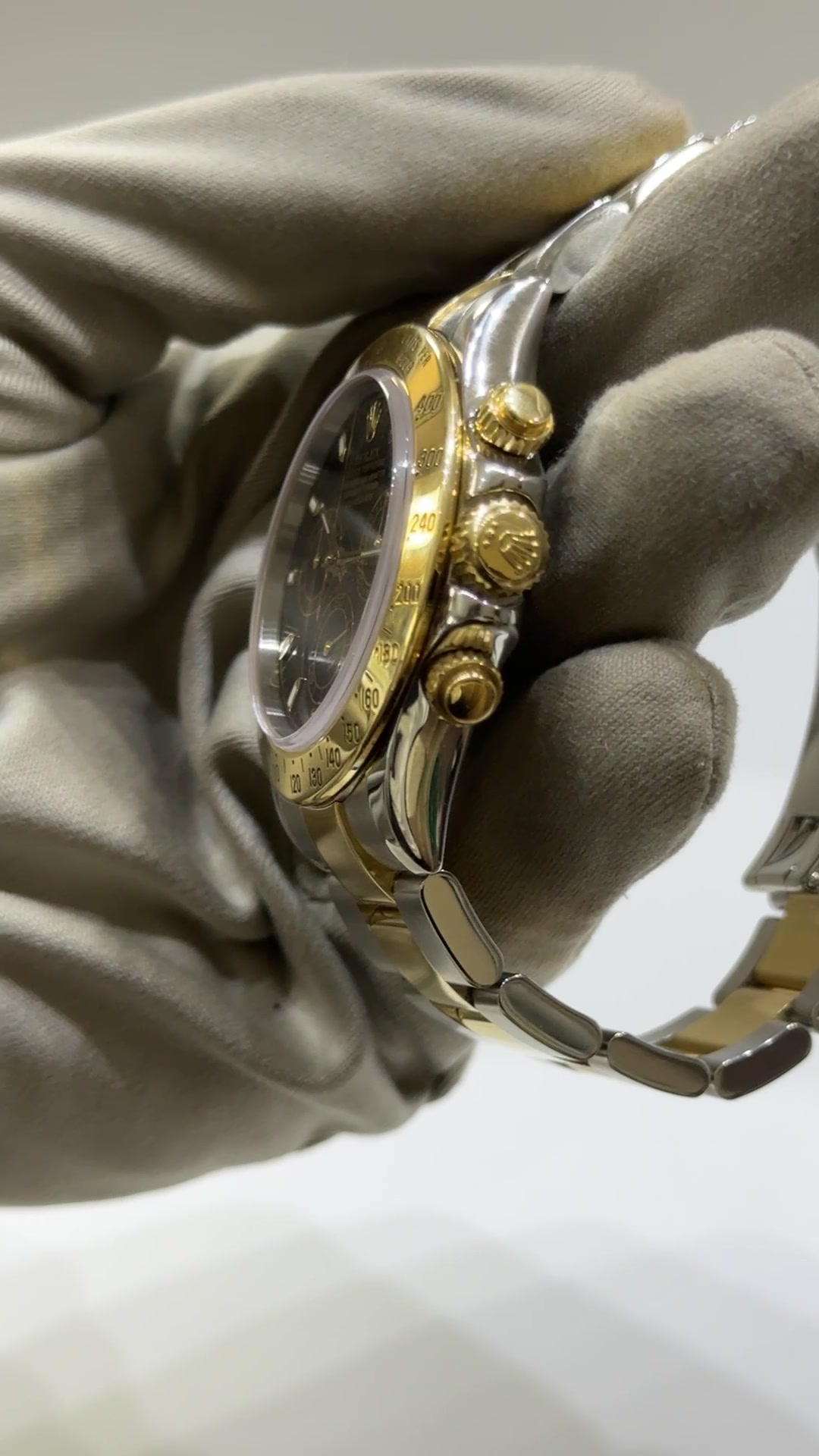 Rolex stock 39996 Crown and pushers from vendor video