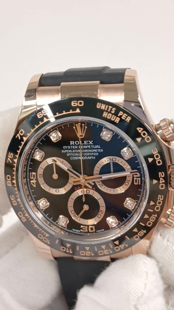 Rolex 116515LN stock 40326 Front from vendor video