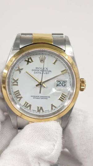 Rolex 16203 stock 40414 Front from vendor video