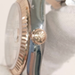 Rolex 178271 stock 41285 Crown side from vendor video