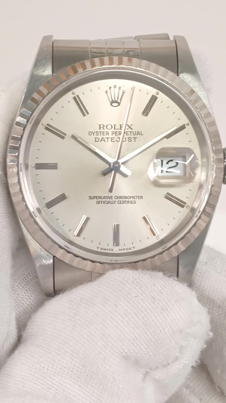 Rolex 16234 stock 42995 Front from vendor video