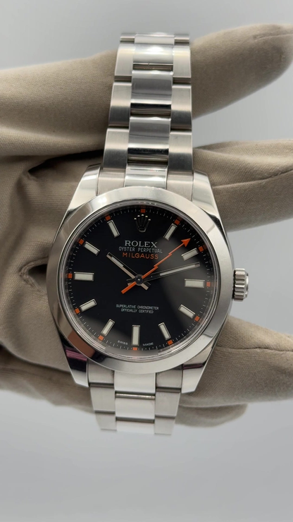 Rolex stock 44173 Front from vendor video