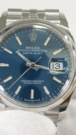 Rolex Datejust stock 44446 Front from vendor video