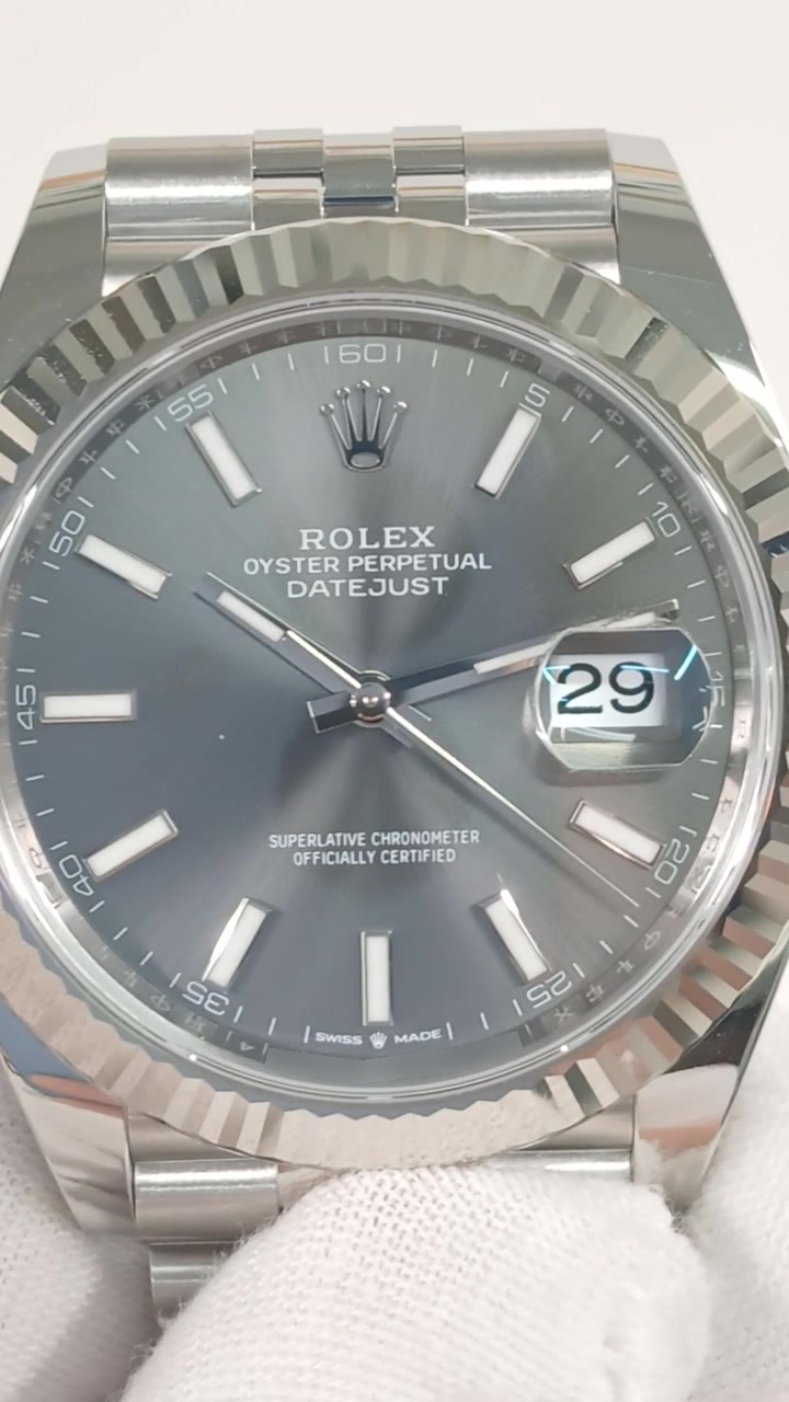 Rolex 126334 stock 44992 Front from vendor video