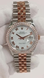 Rolex Datejust stock 46236 Front from vendor video