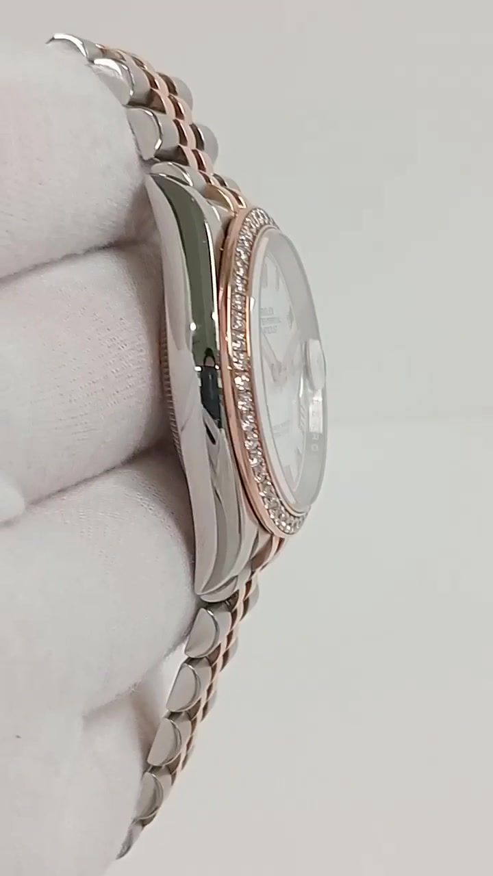 Rolex Datejust stock 46236 Case side from vendor video