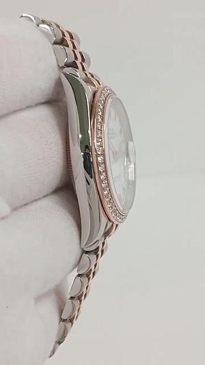 Rolex Datejust stock 46236 Case side from vendor video