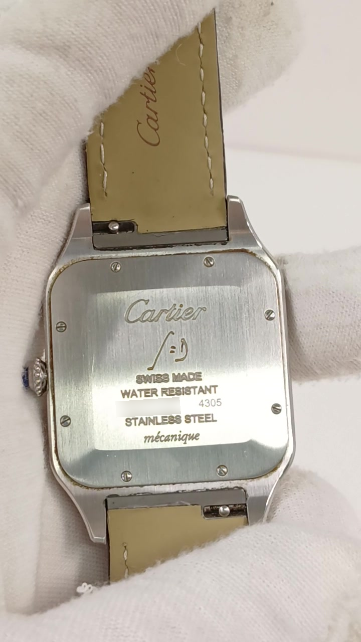 Cartier stock 46319 Caseback from vendor video