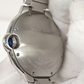 Cartier Ballon Bleu stock 48069 Caseback from vendor video