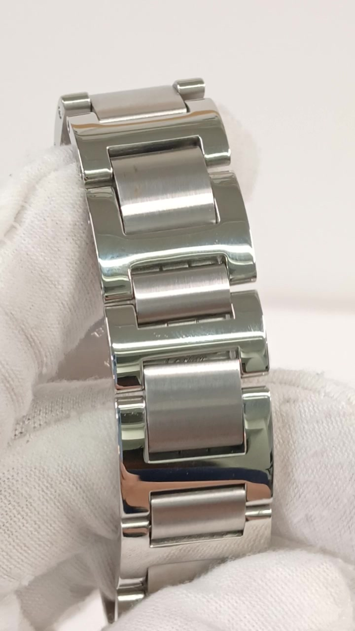 Cartier Ballon Bleu stock 48069 Bracelet from vendor video