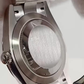 Rolex Oyster Perpetual stock 48910 — Caseback from vendor video