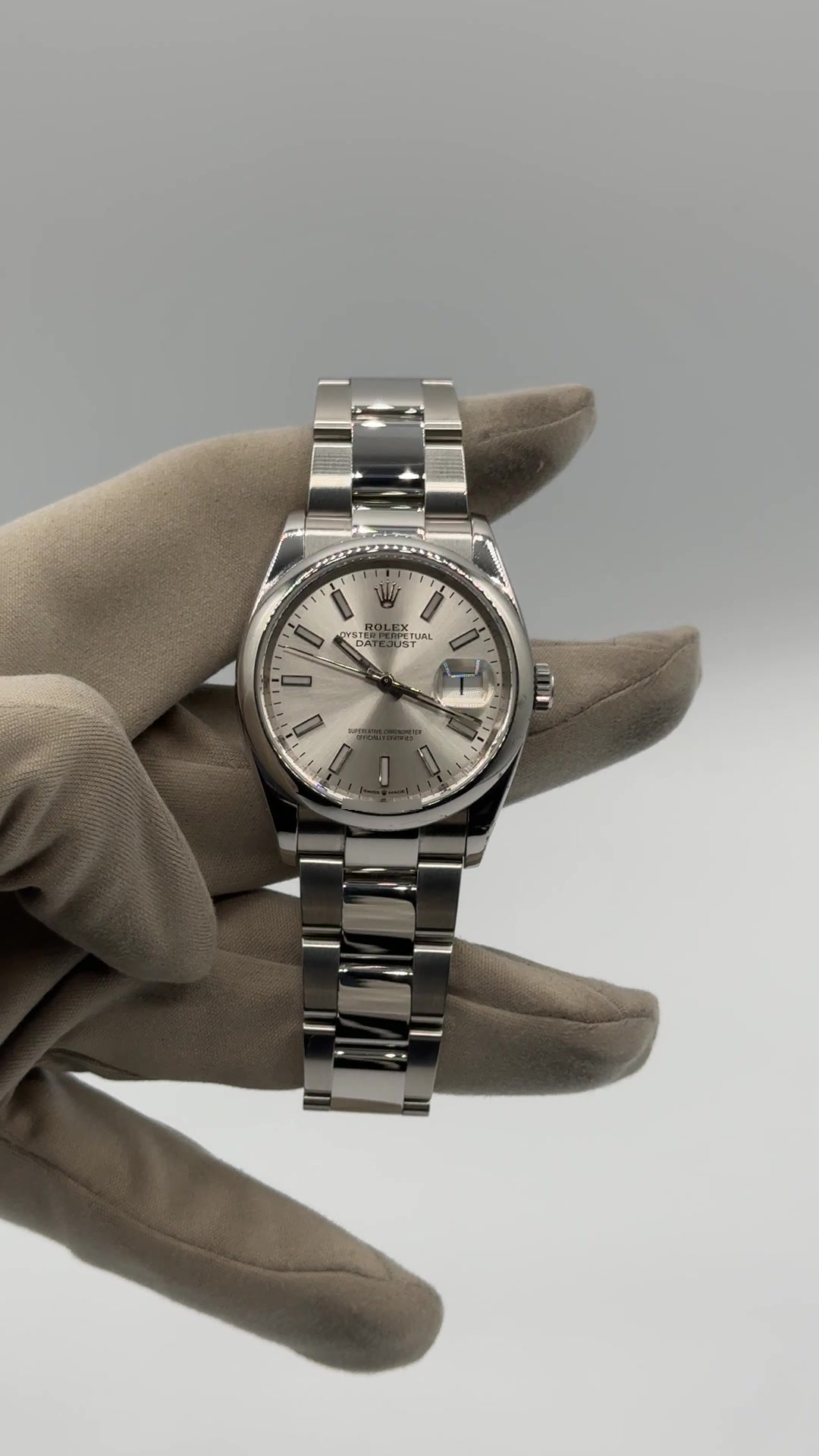 Rolex stock 49688 Front from vendor video