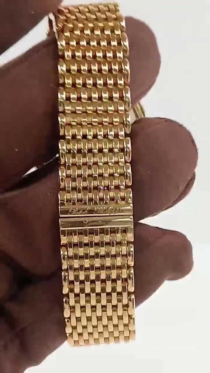 Patek Philippe Skeleton stock 51153 — Clasp and bracelet from vendor video