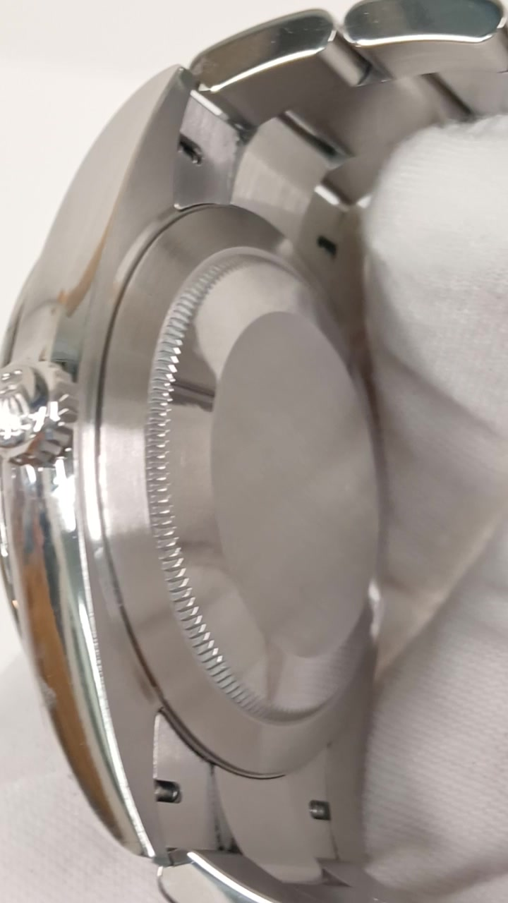 Rolex 126300 stock 51896 Caseback from vendor video