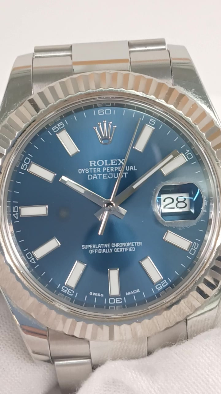 Rolex 116334 stock 52156 Front from vendor video