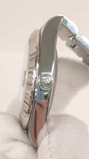 Rolex 116334 stock 52156 Crown side from vendor video