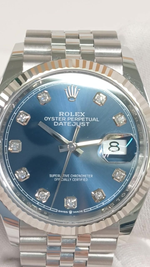 Rolex 126234G stock 52203 Front from vendor video