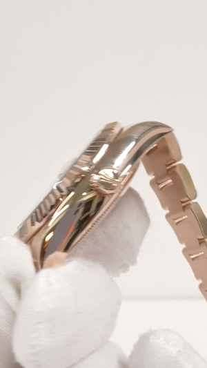 Rolex 326935 stock 52509 Crown side from vendor video