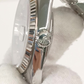 Rolex 16234G stock 52956 Crown side from vendor video