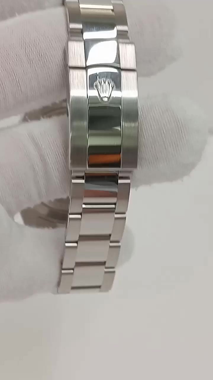 Rolex Datejust II Steel and White Gold — Clasp; stock 52980