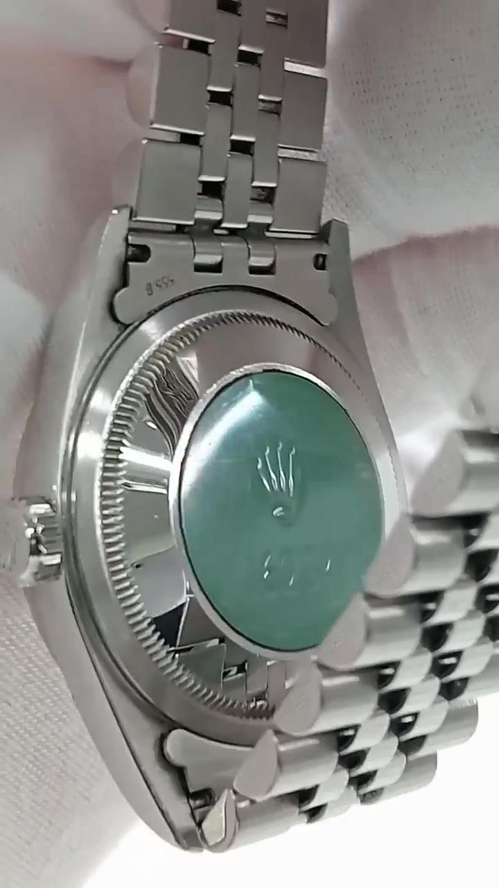 Rolex Datejust Ref 16234G stock 53013 Caseback from vendor video